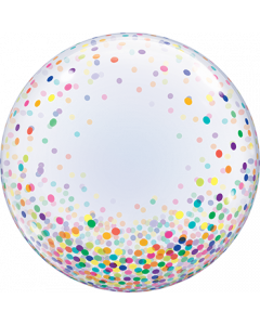 Deco bubbles zijn  gemaakt van een doorzichtig rekbaar plastic, Het voordeel van deze ballon is dat hij niet oxideert en dat je er doorheen kunt kijken, dit zorgt voor een geweldig 3D effect.