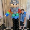 Decoratie pop Twan -Abraham met armen