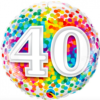 40 Rainbow Confetti