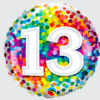 13 Rainbow Confetti cijfer