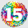 15 Rainbow Confetti