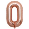 Cijfer Rose gold  86 cm nr 0