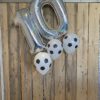 Helium cijfer Boeket Nr 3. Voetbal - Afbeelding 2
