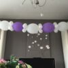 Link a loons Ballonnen doorknoop slinger met kleine ballonnetjes - Afbeelding 2