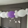 Link a loons Ballonnen doorknoop slinger met kleine ballonnetjes - Afbeelding 3