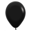 Helium boeket - Black silver gold confetti met cijfer/ leeftijd - Afbeelding 4