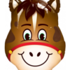 Mini folie Paard