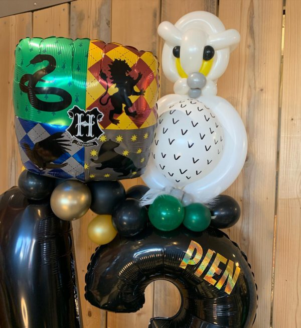 harry-potter-cijfer decoratiestuk-ballonnen