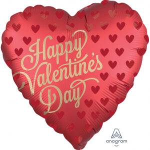 Valentijns helium harte heart-happy-valentines-day-satin-sangria-a