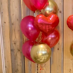 Helium tros "Happy Budda + Hart"