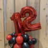 Tafel Cijfer Decoratie stuk "Justin" - Afbeelding 2