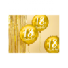 18 Birthday Geel Goud