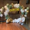 Big O Boog de kleur Eucalyptus -Wit-Chrome gold evt met naam