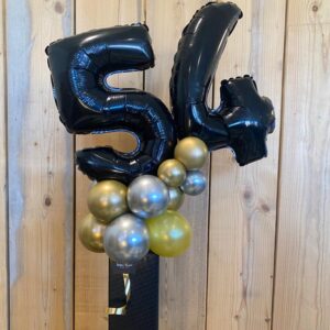 Fles Tafel kado Cijfer Decoratie stuk