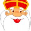 Sinterklaas folie 90 cm - Afbeelding 2