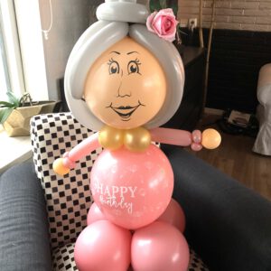 ballonnen pop miss rosewood ideaal om te geven aan iemand Sarah sara 50 word .