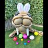 mijn bruine walrus ballonnendecoratie paashaas oren