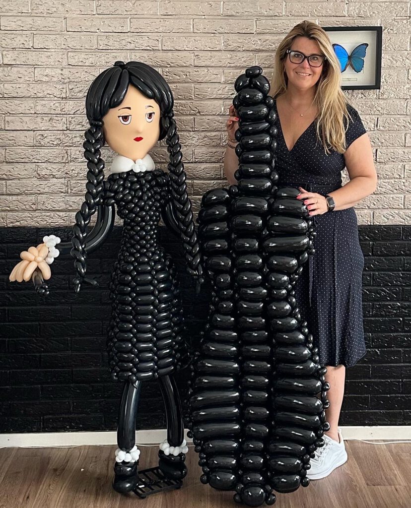 Wednesday balloon doll