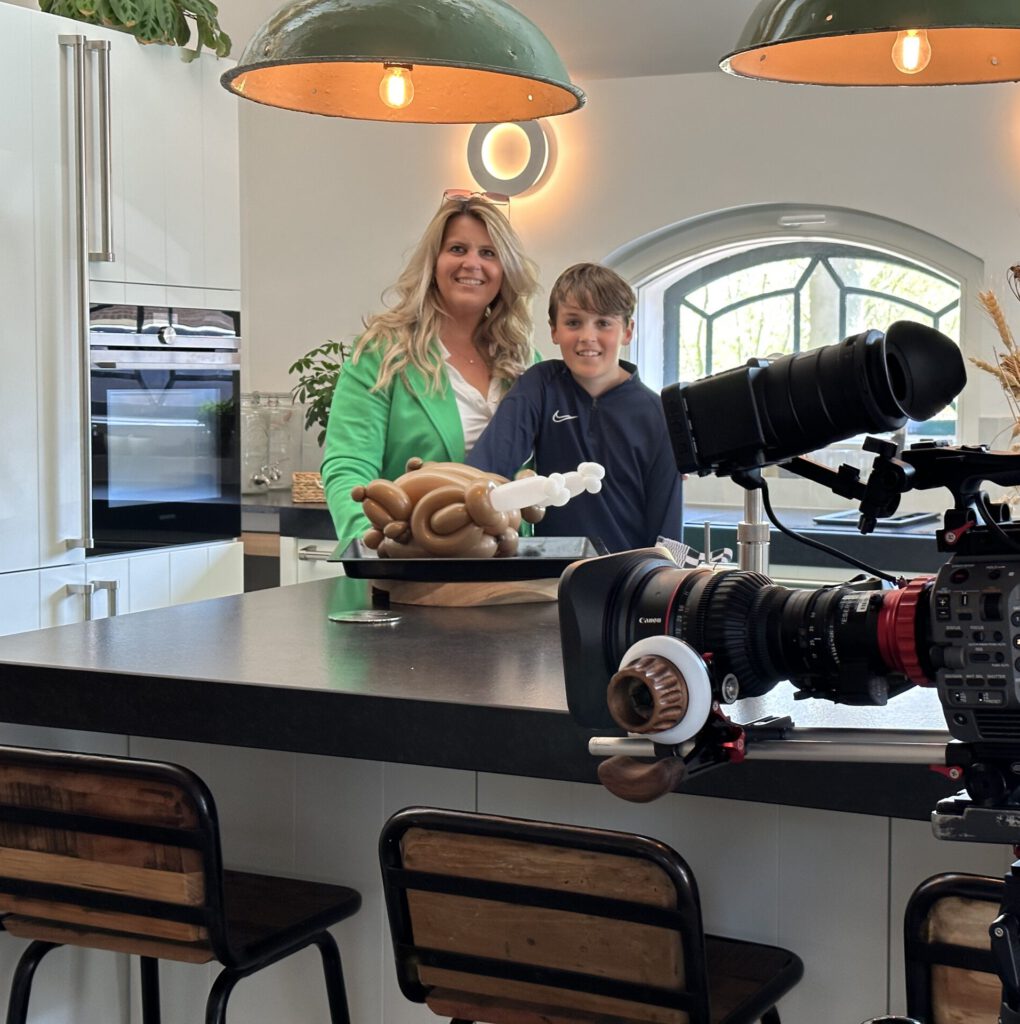 #Blowup promo filmpje Birgit met zoon Justin