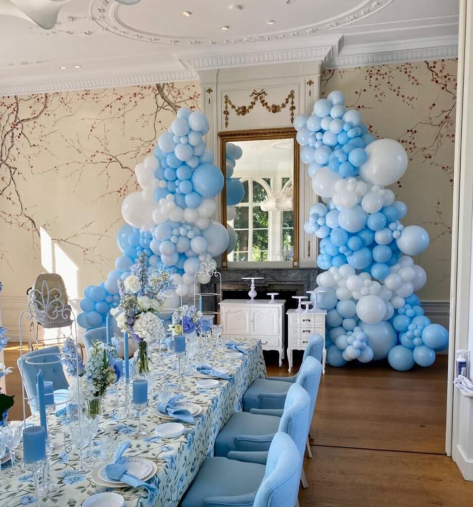 ballonnen decoratie Baby Borrel - kraamfeest